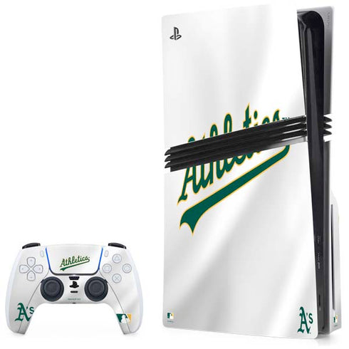 MLB Oakland Athletics Home Jersey PS5 Pro Disk Bundle  Skin